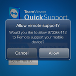 Teamviewer QuickSupport, ứng dụng giúp truy cập thông tin và hỗ trợ cho iPhone/iPad từ xa